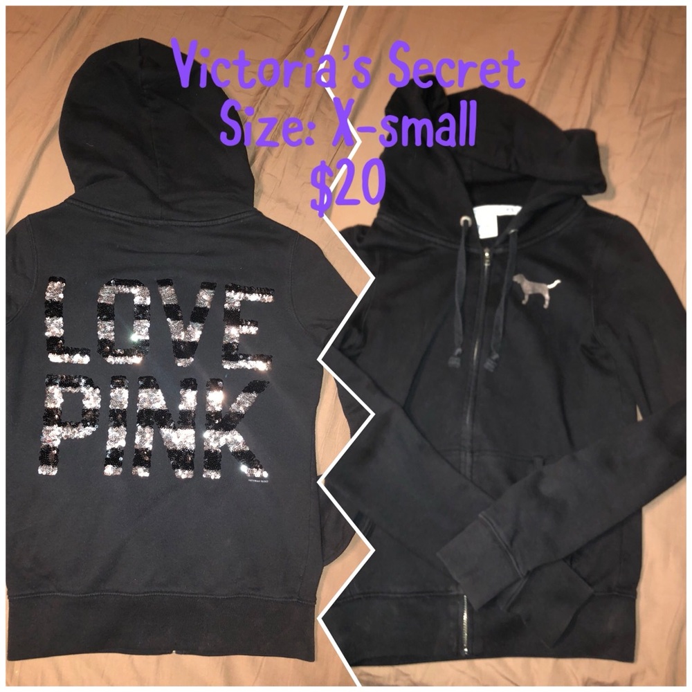 Victoria’s Secret Pink Zip-Up Hoodie
